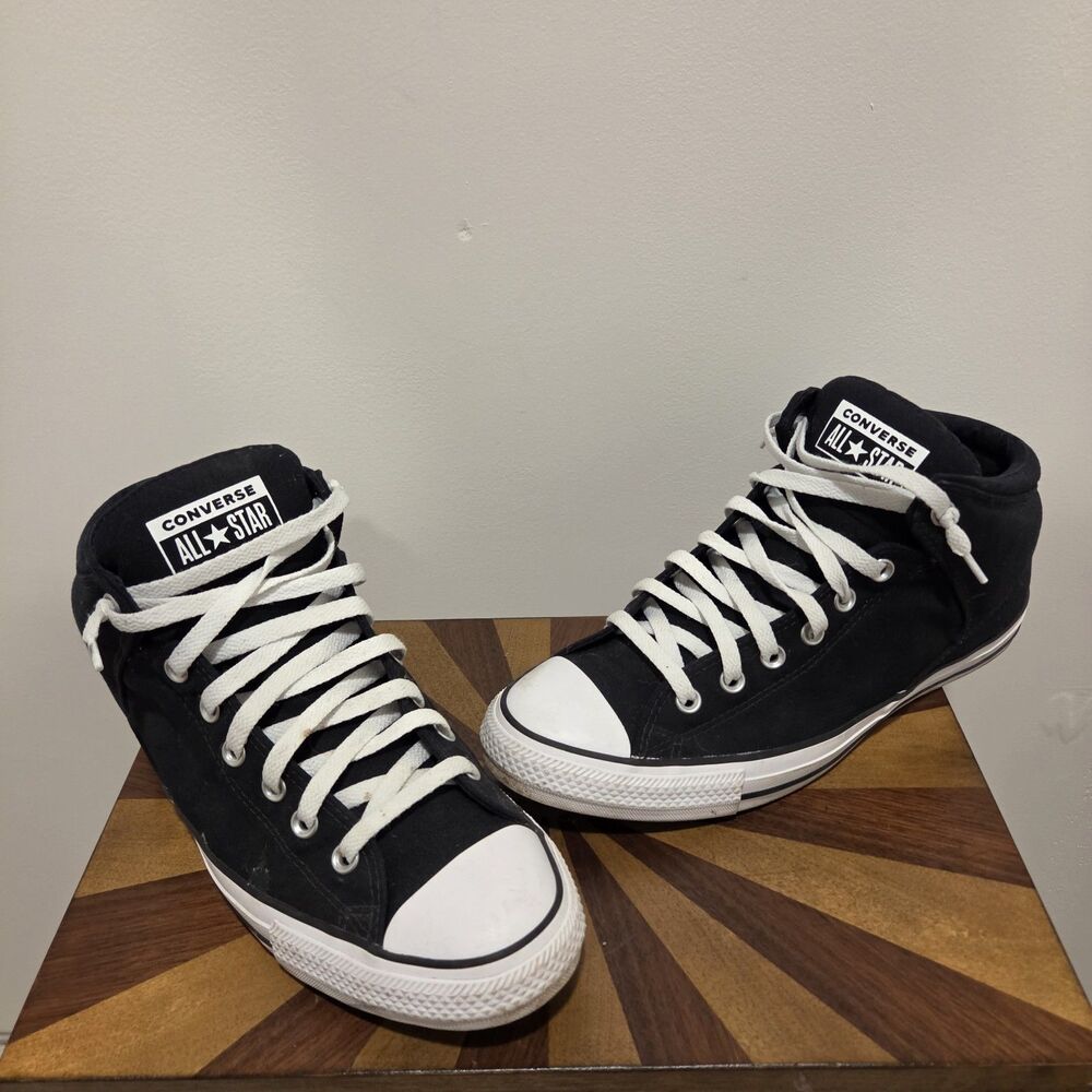 Converse CHUCK TAYLOR ALL STAR HIGH STREET Shoes Sneakers 11.5 Mens Black 151041